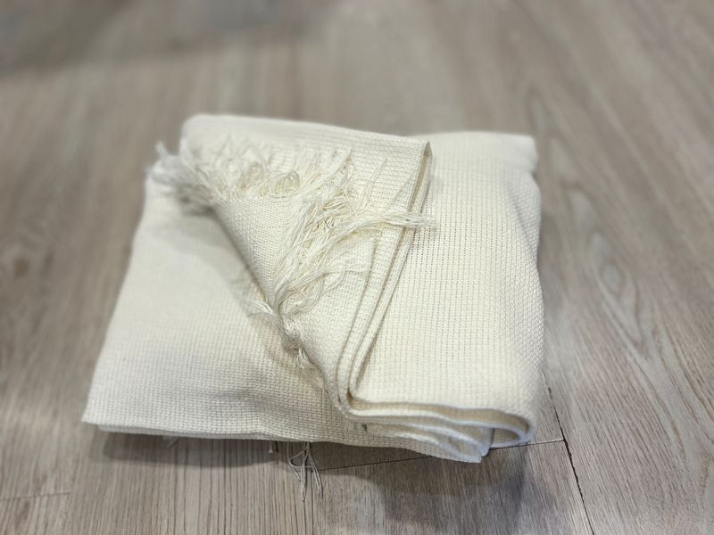 Colcha Foular Crudo liso