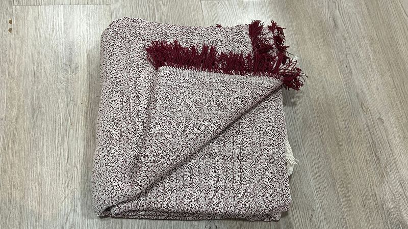 Colcha Foular Jazmin rojo