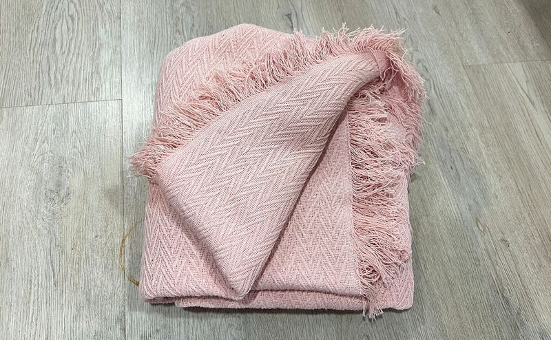 Colcha Foular Jazmin Rosa