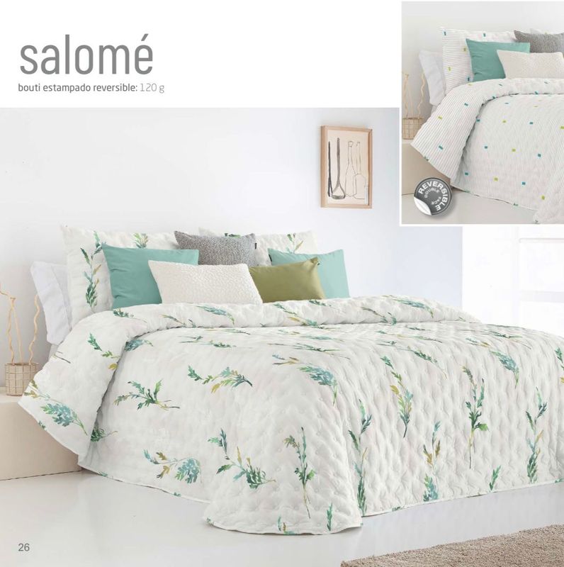 Colcha Bouti Reversible Salome