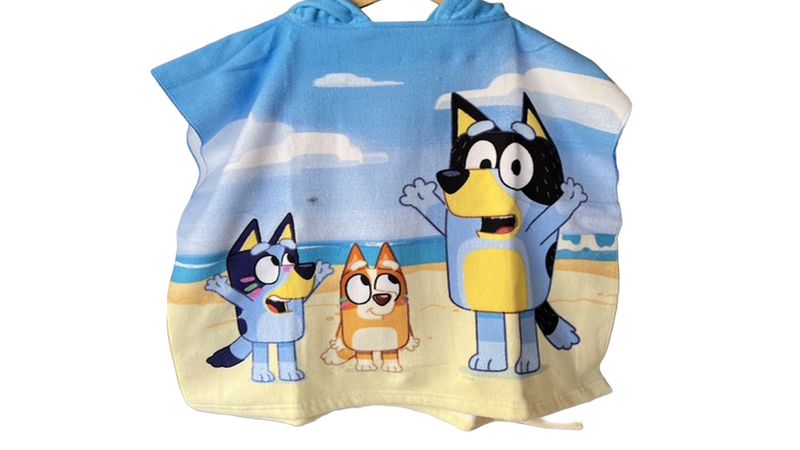 Capa de Baño Infantil Bluey