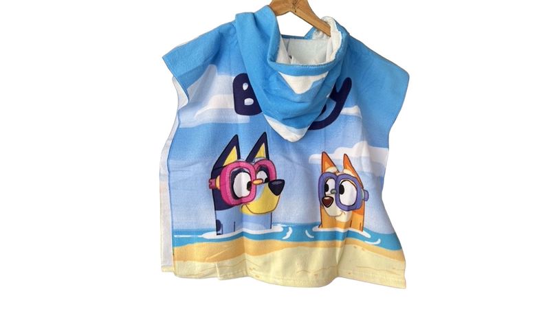 Capa de Baño Infantil Bluey