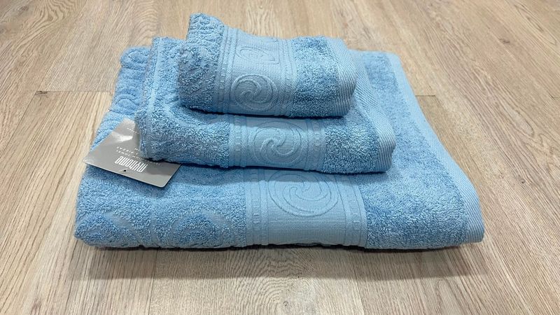 Juego de Toallas Azul