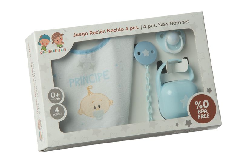 Juego Recién Nacido 4 pzas.