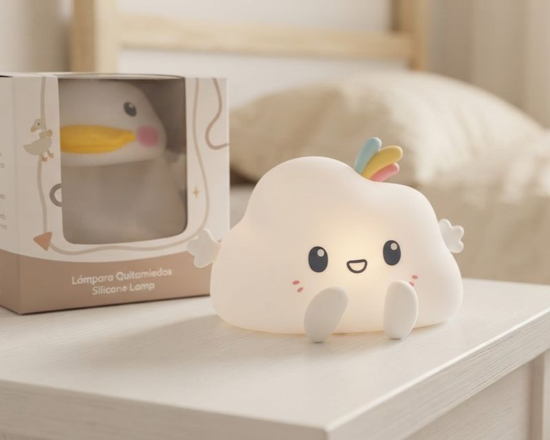 Lámpara Quitamiedos Nube USB