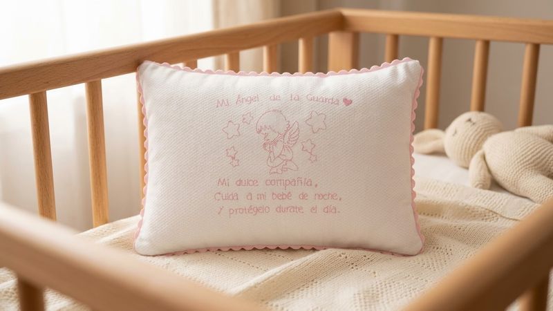 Almohada para Bebé Mi Ángel de la Guarda