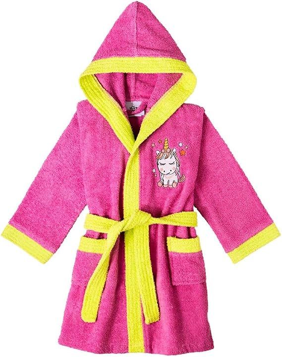 Albornoz Infantil de Algodón con Capucha - Interbaby