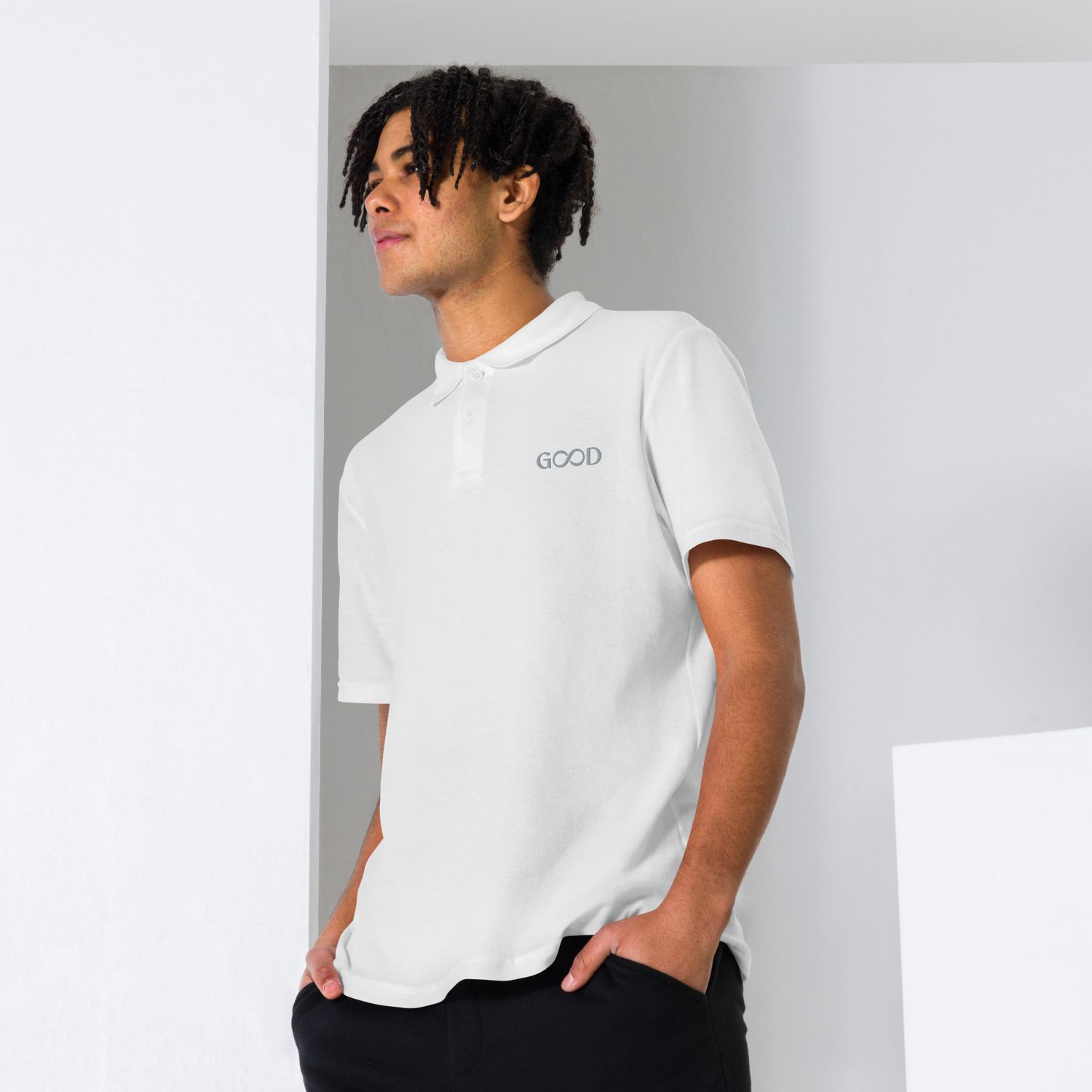 Unisex pique polo shirt - G∞D