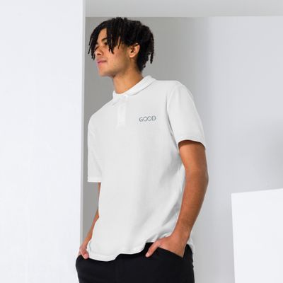 Unisex pique polo shirt - G∞D