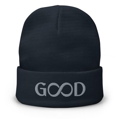 Embroidered Beanie - G∞D