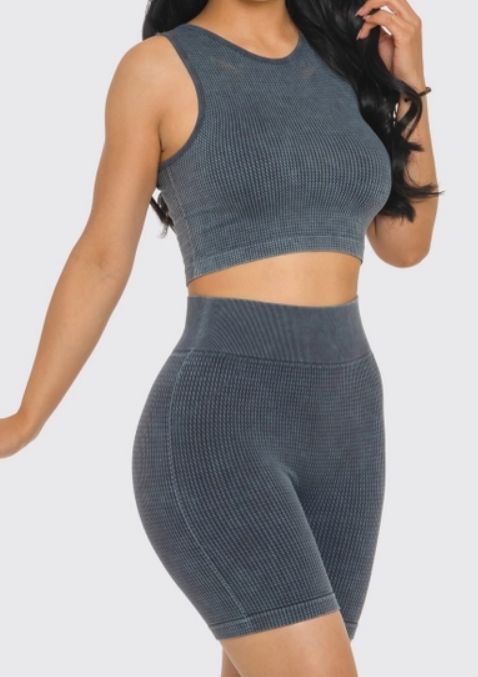 Biker Short Set