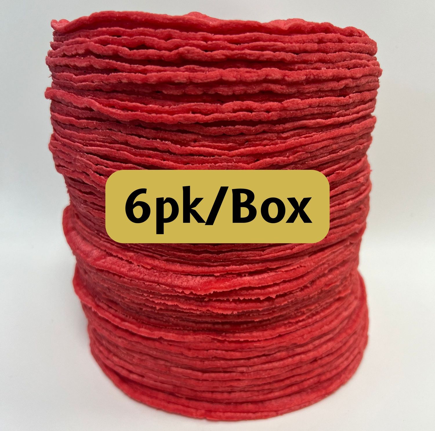 3042 Red Tortilla 100ct. Box