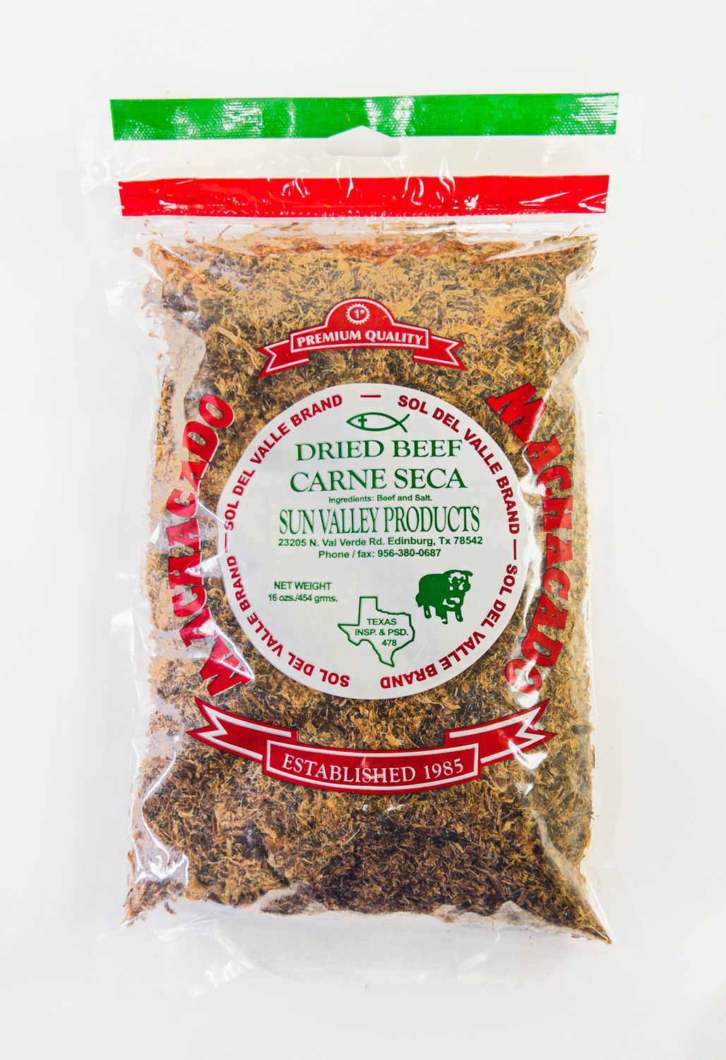 Sun Valley Machacado 1lb