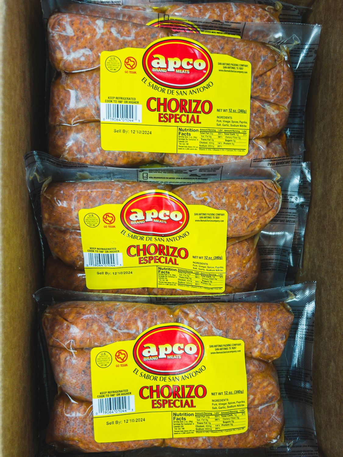 Apco Especial 18/12oz 13.5lbs