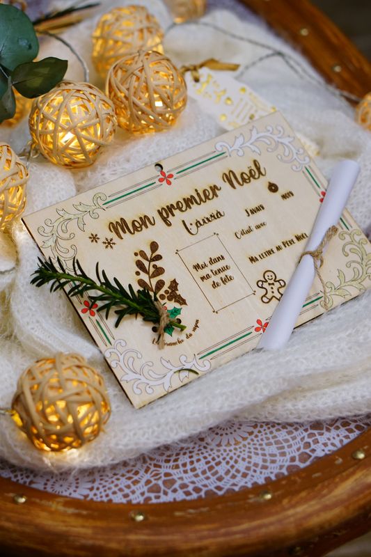 Panneau "Mon premier Noël"