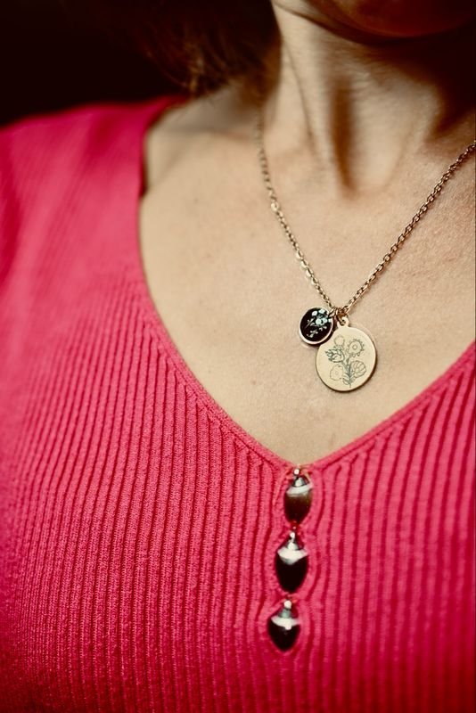 "Un bouquet pour Maman" - Le collier d'Elodie