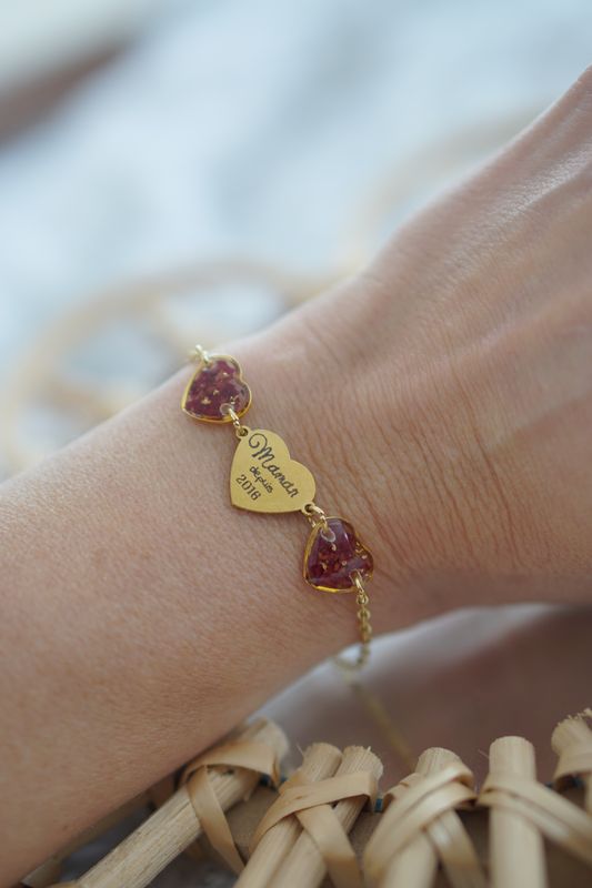 🌹Bracelet  « Maman depuis... »