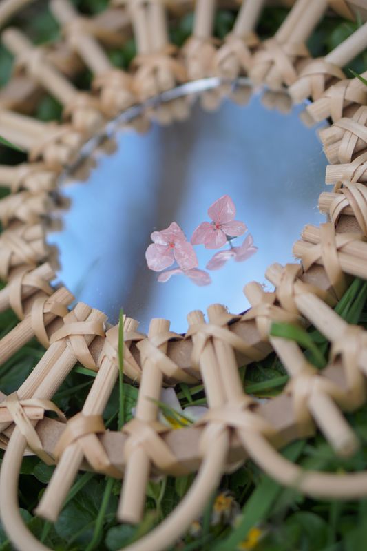 Boucles d'oreilles Hortensia