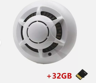 Smoke Detector Hidden Camera - With 32G Memory Card