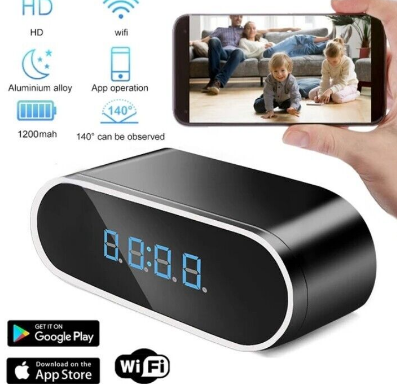 Hidden Camera - Digital Electronic Alarm Clock