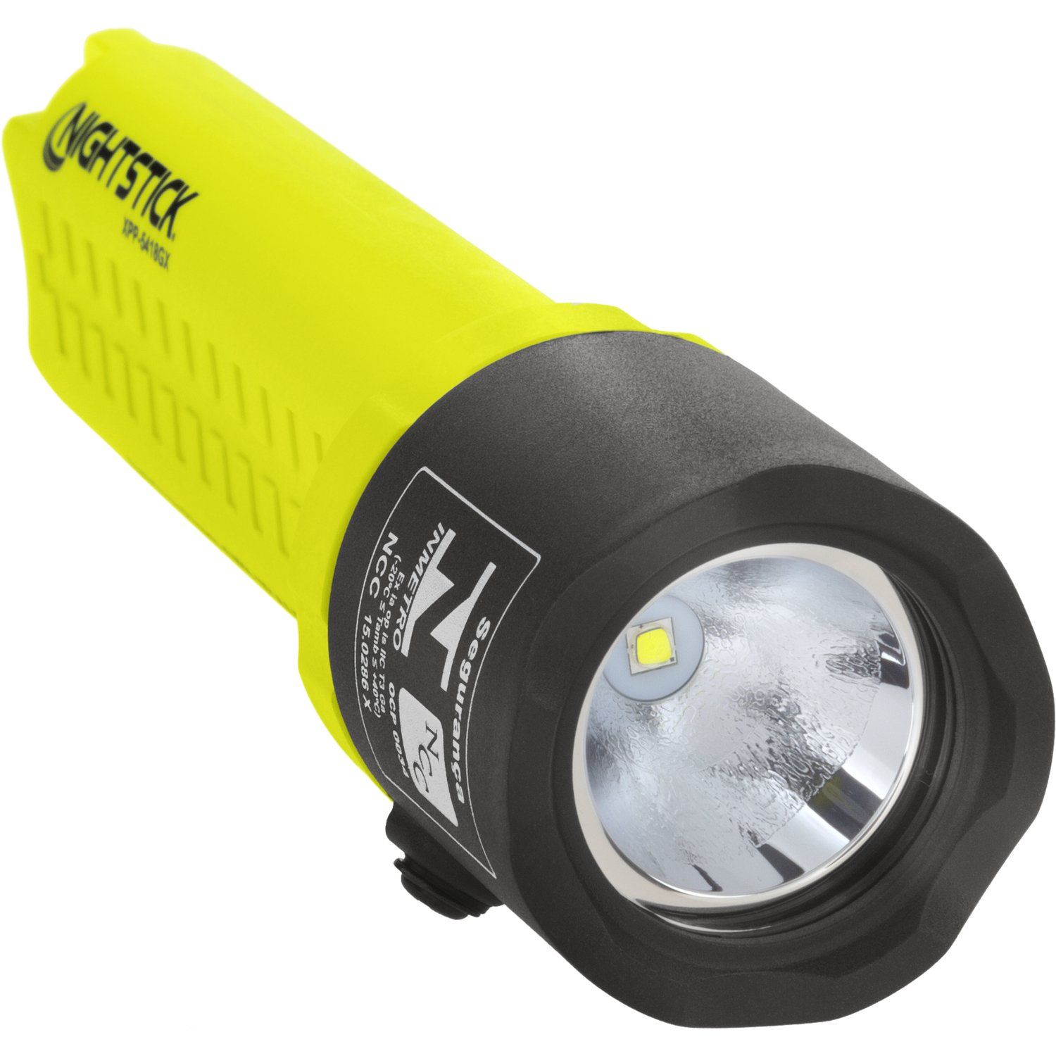 Nightstick Helmet Flashlight - Intrinsically Safe 3AA