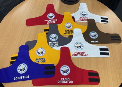 ARMBANDS TABARDS VESTS BRASSARDS IDENTIFICATION PPE PPC
