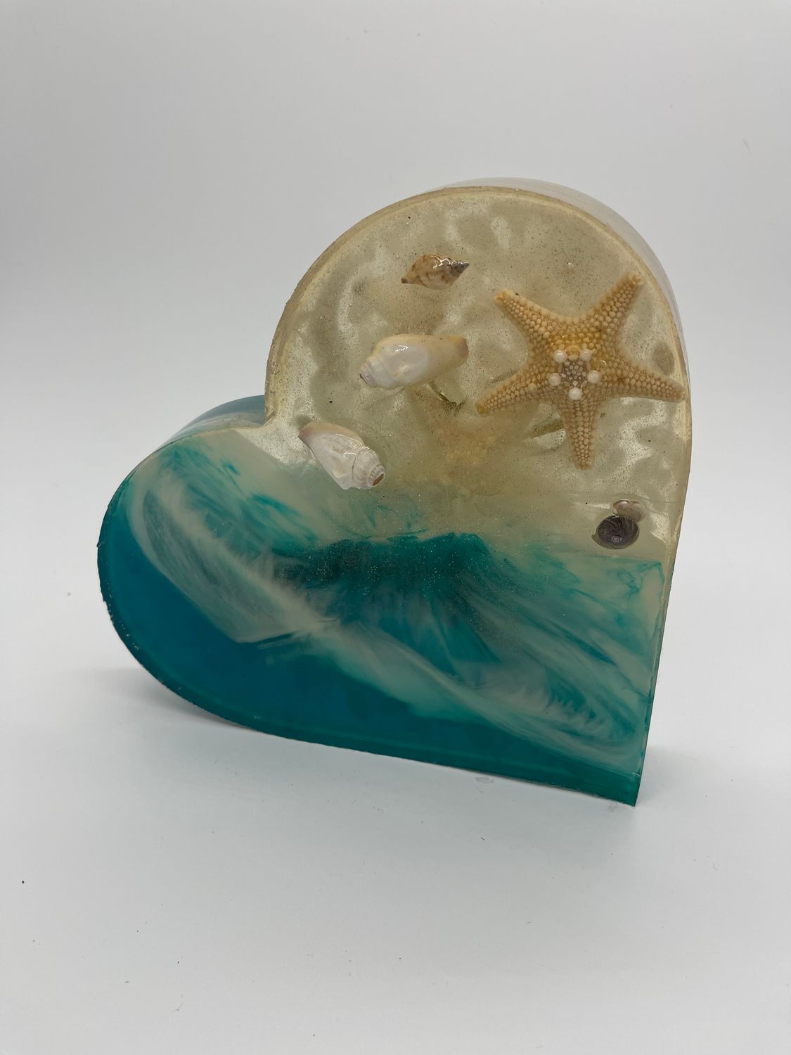 The Beach is My Heart Resin Statue