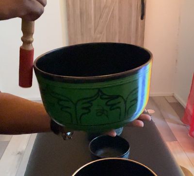 Green Tibetan Bowl