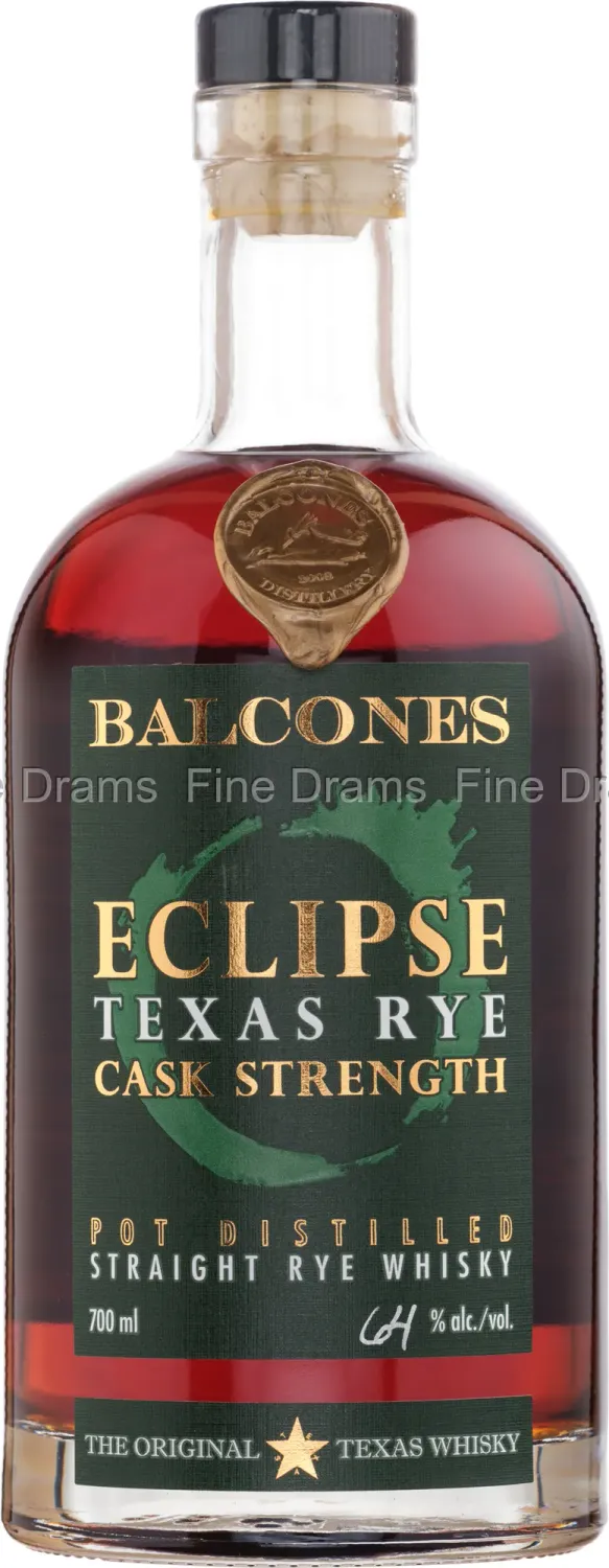Balcones Rye Eclipse, Cask Strength