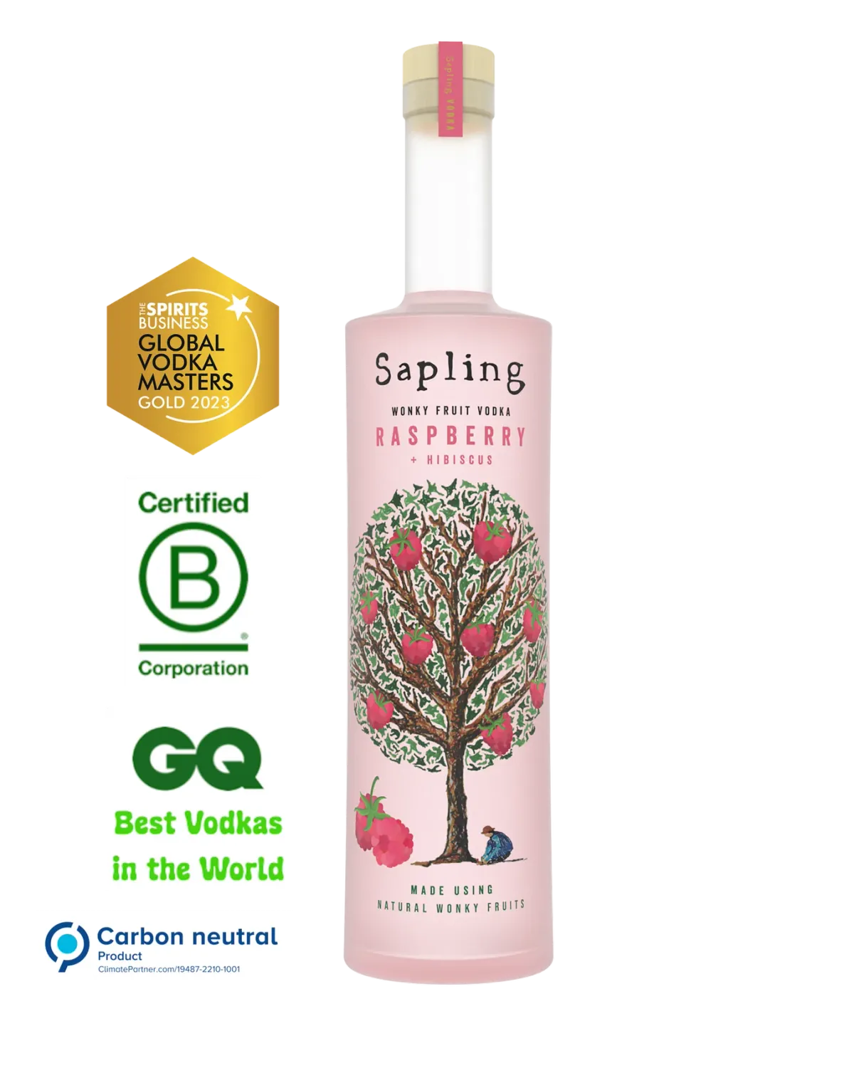 Sapling Raspberry-Hibiscus Vodka