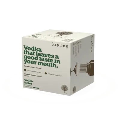 Sapling Vodka Bag in Box 5L