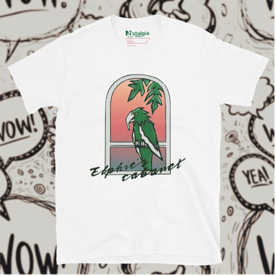 100% Cotton White Unisex Softstyle T-Shirt for Elphie&#39;s Cabaret
