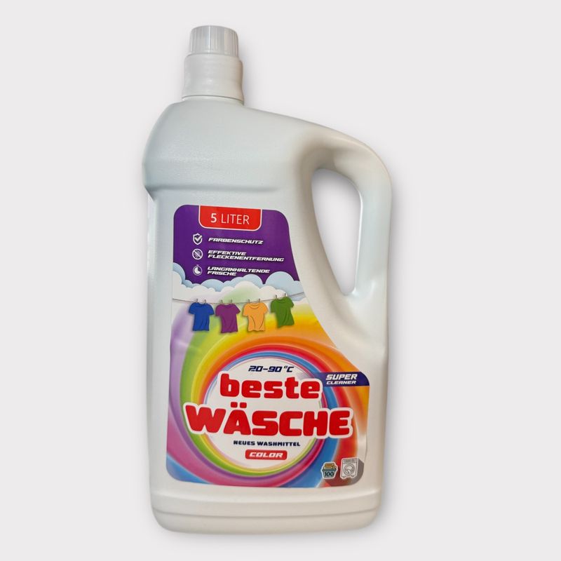 ​Beste Wäsche – Waschmittel Color (5L)