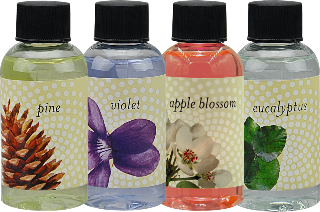 FRAGRANCE PACK ASSORTED (APPLE, EUCALYPTUS, PINE, VIOLET)