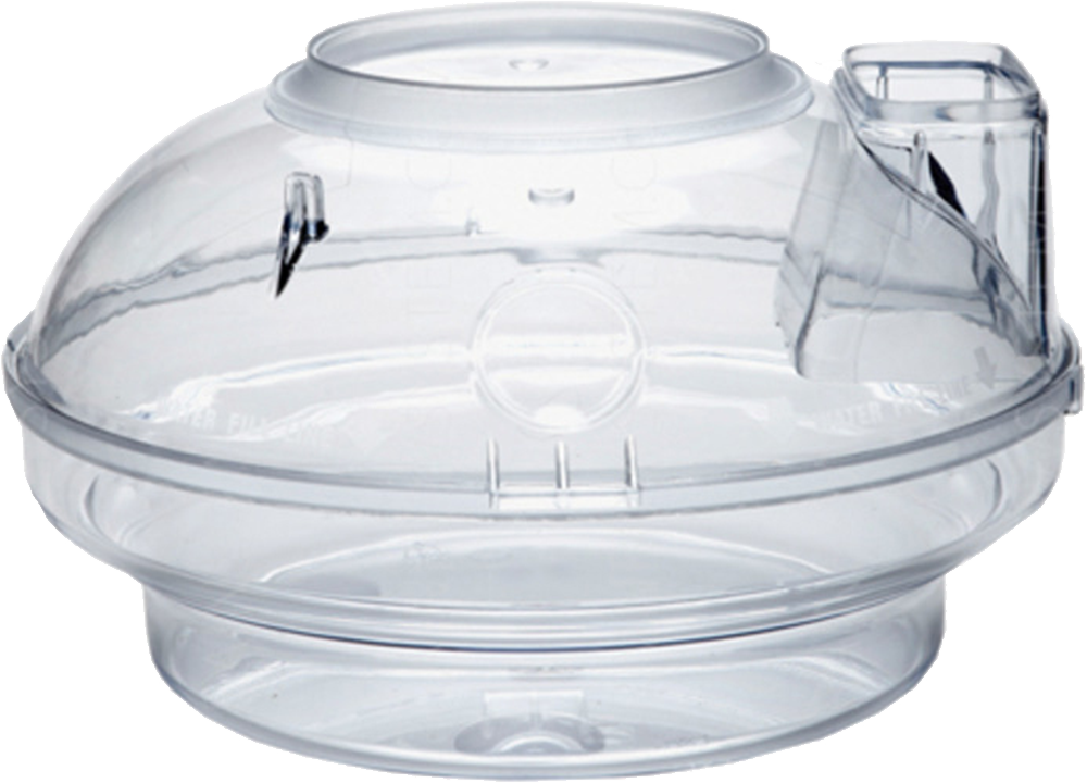 WATER PAN 4 QT ROUND (BLACK)