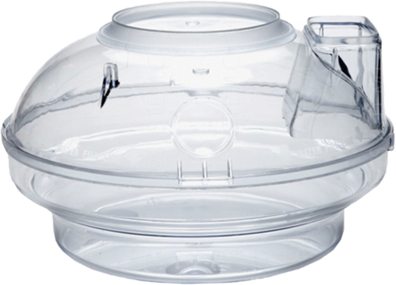 WATER PAN 4 QT ROUND (BLACK)