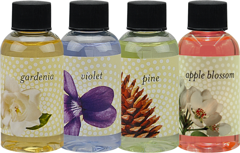 FRAGRANCE PACK ASSORTED (APPLE, GARDENIA, PINE, VIOLET)