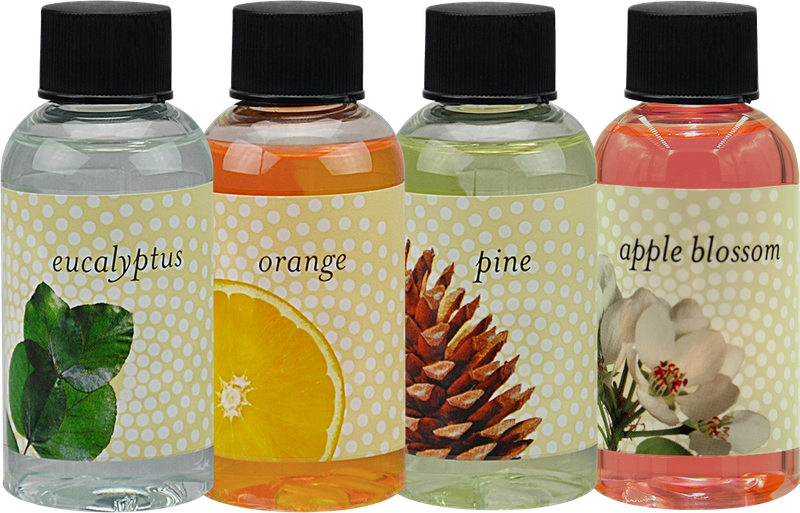 FRAGRANCE PACK ASSORTED (APPLE, EUCALYPTUS, ORANGE, PINE)