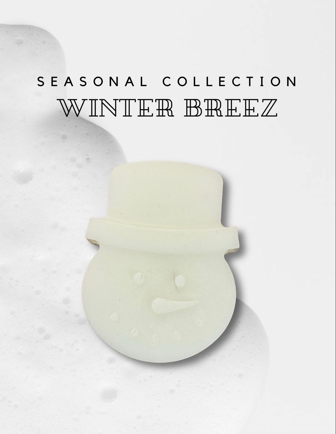 Snow Man Soap