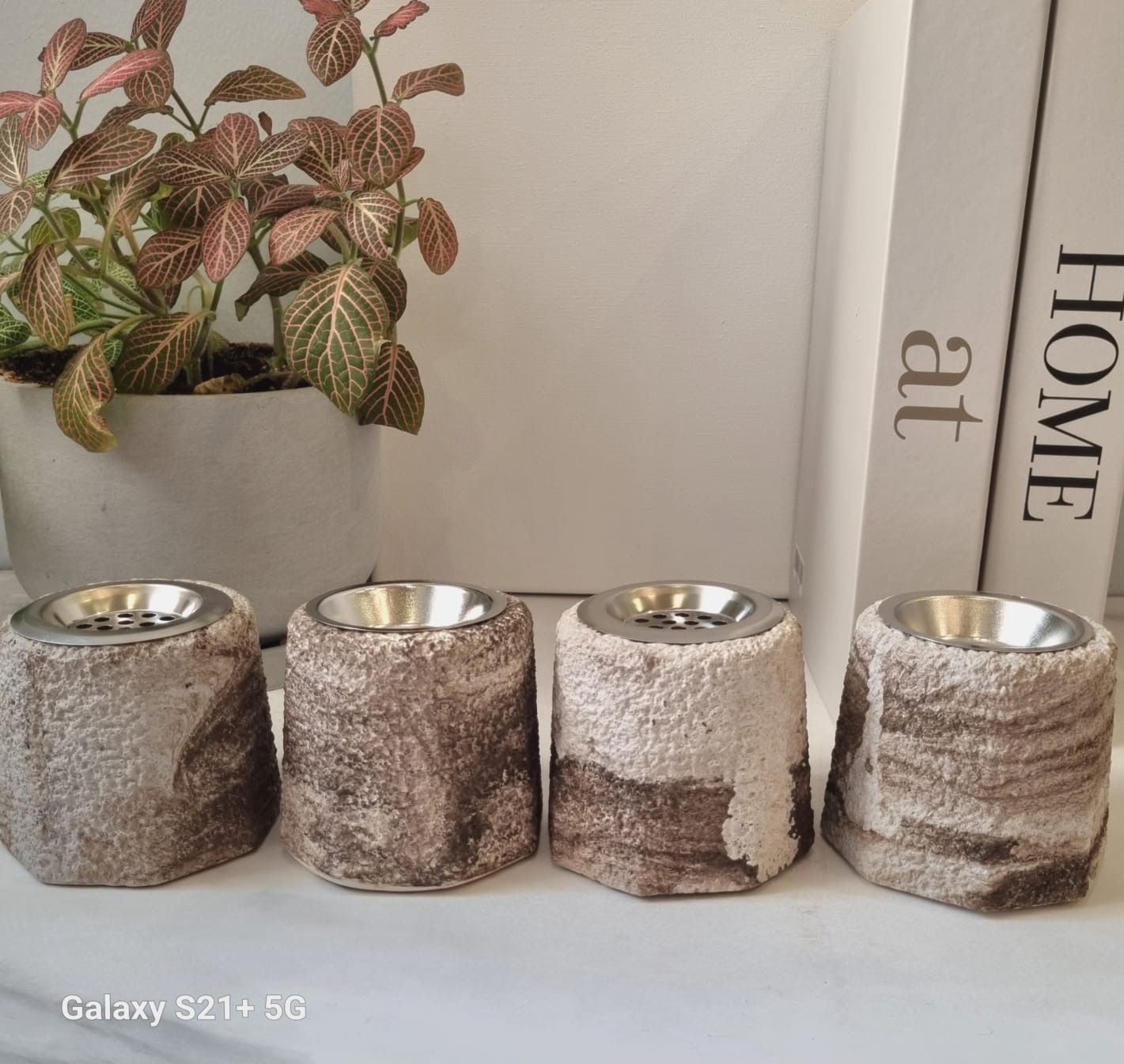 Marble gypsum stone incense burners