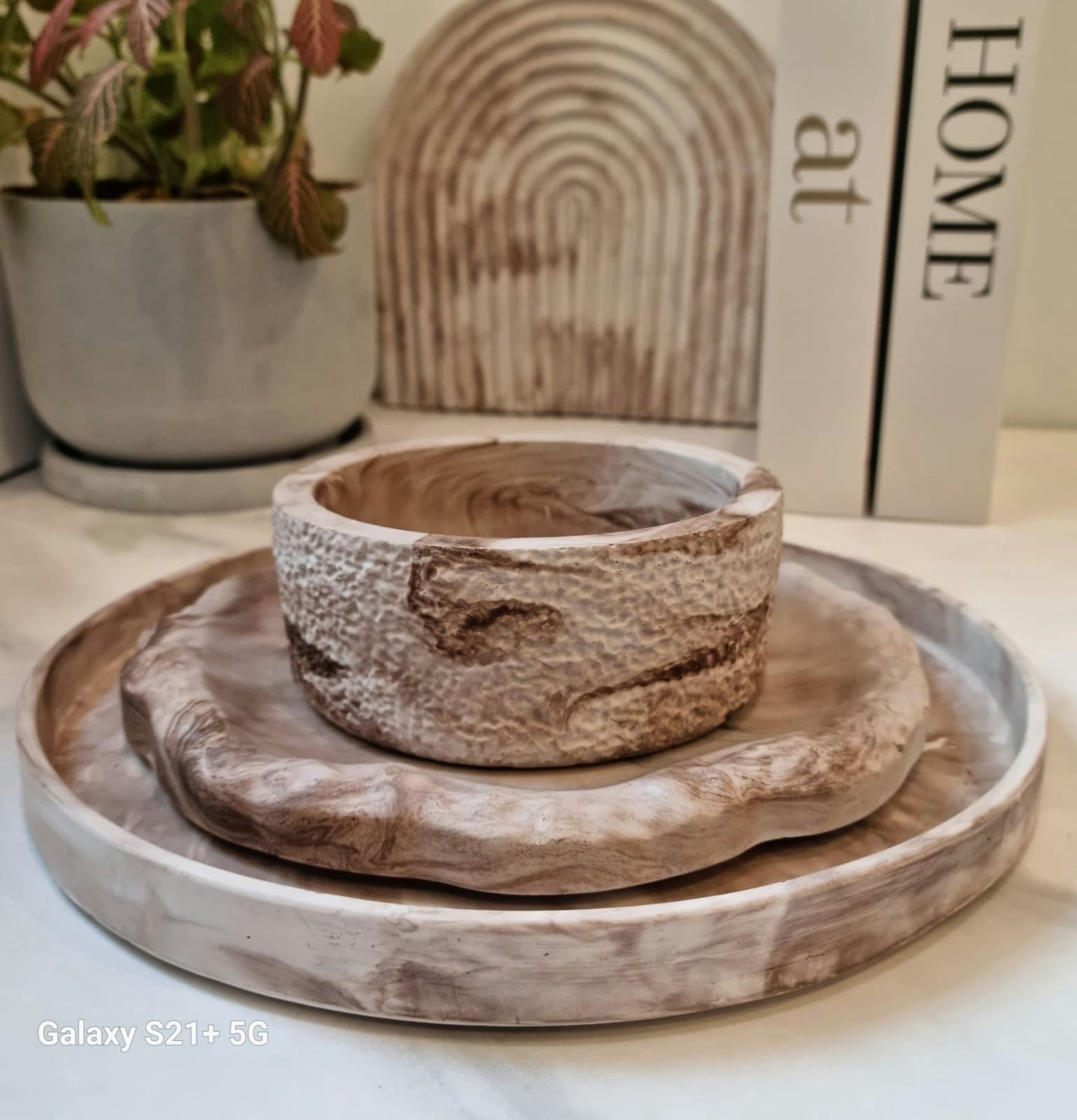Marble trays