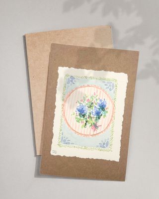 Blue Hydrangeas Bouquet