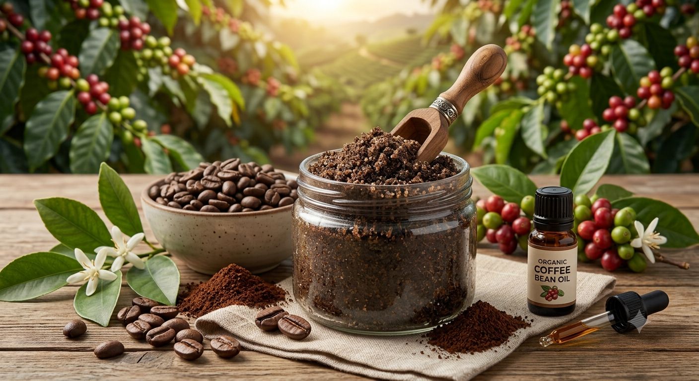 Coffee Sugar Scrub/ سنفرة القهوة