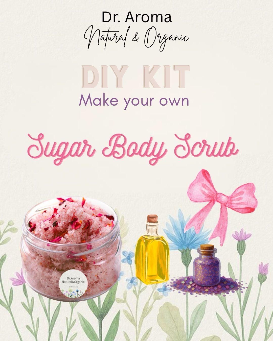 Design Your Own Sugar Body Scrub