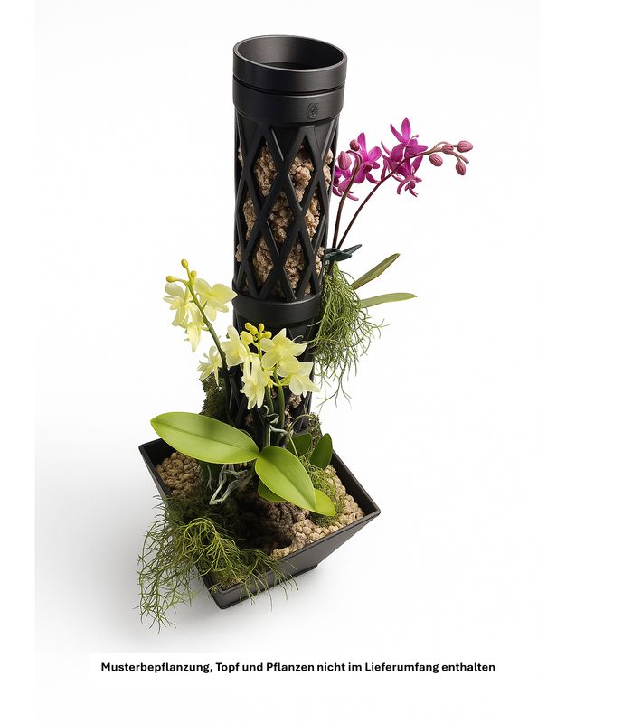 Moss Pole - extra Groß mit 2 Hängetöpfchen