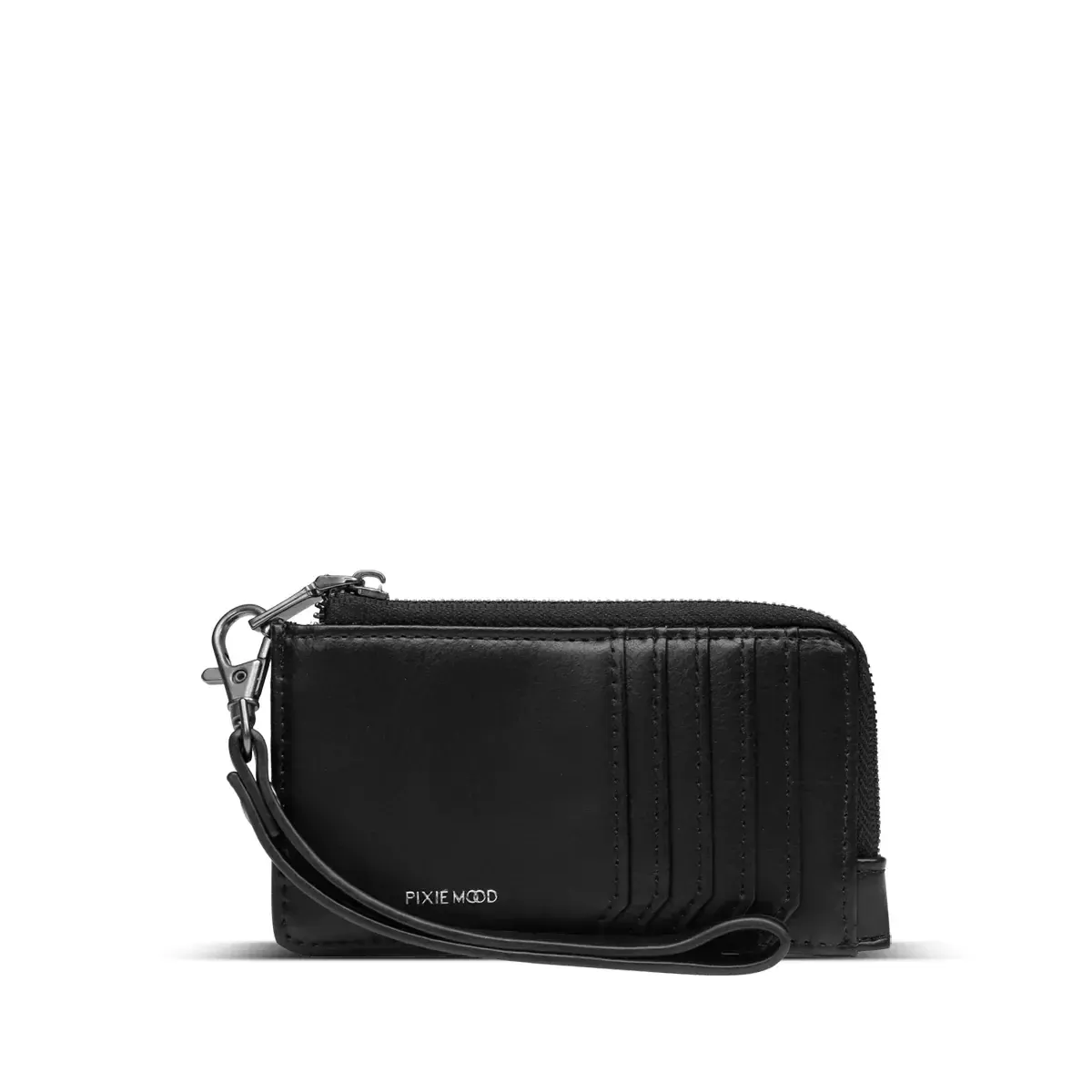 Quinn Card Wallet, Color: Black