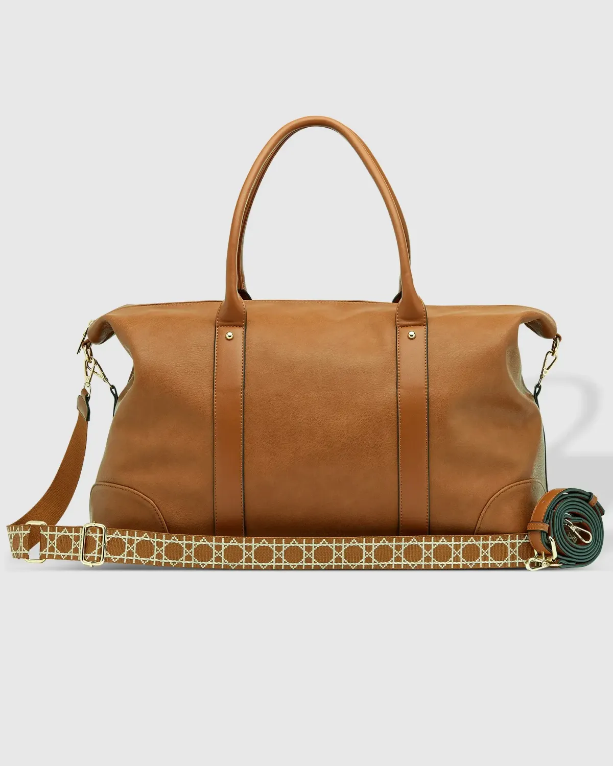 Alexis Ezra Weekender Travel Bag, Color: Tan