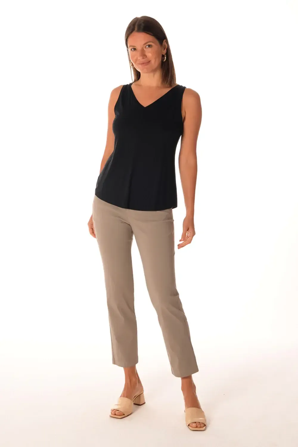 607C Crop Strt, Color: Mush, Size: 25