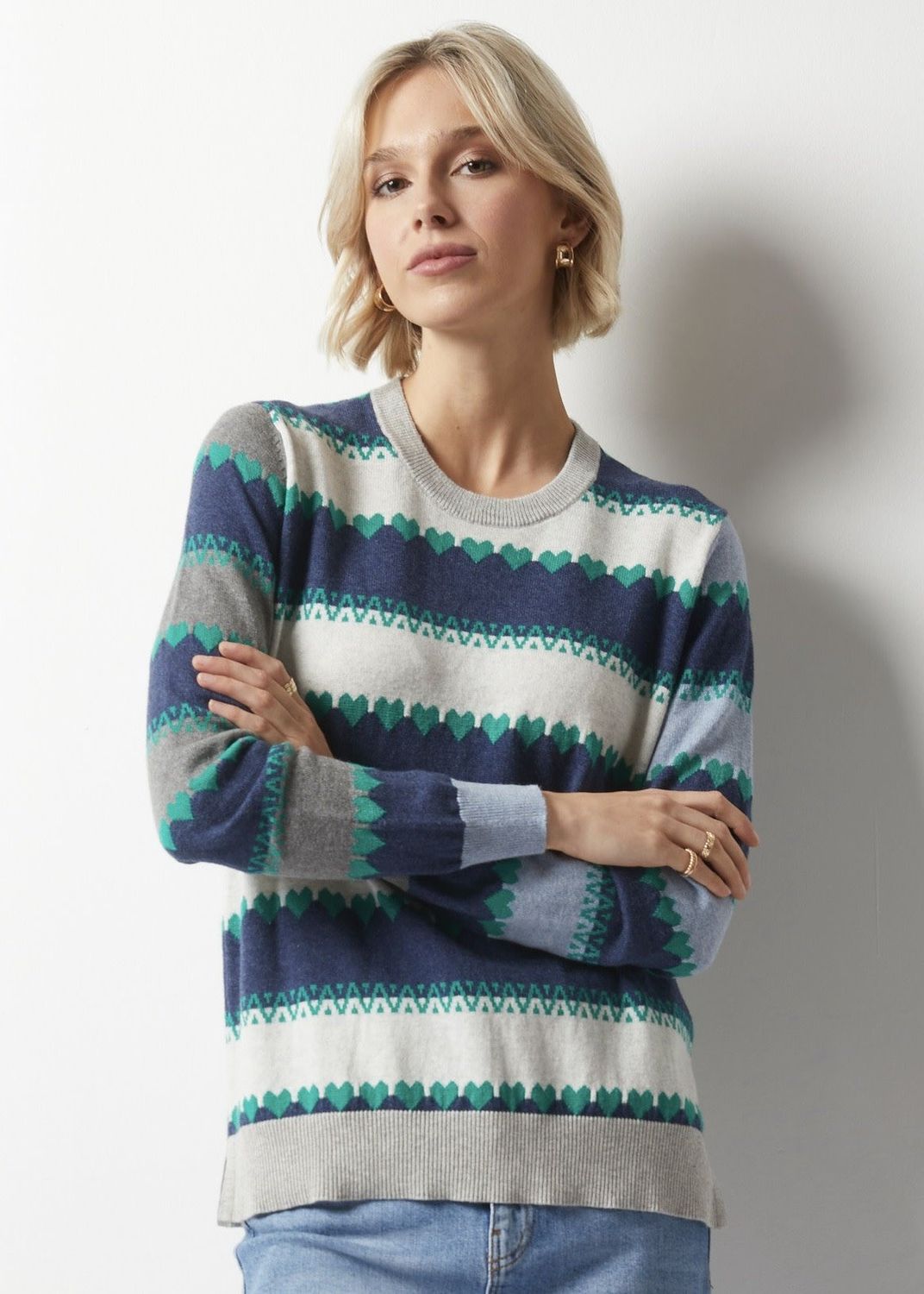 6334 Heart Sw, Color: Den, Size: XS