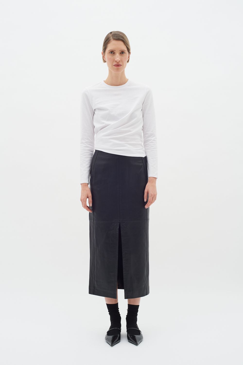 KamaIW Skirt, Color: Black, Size: 34